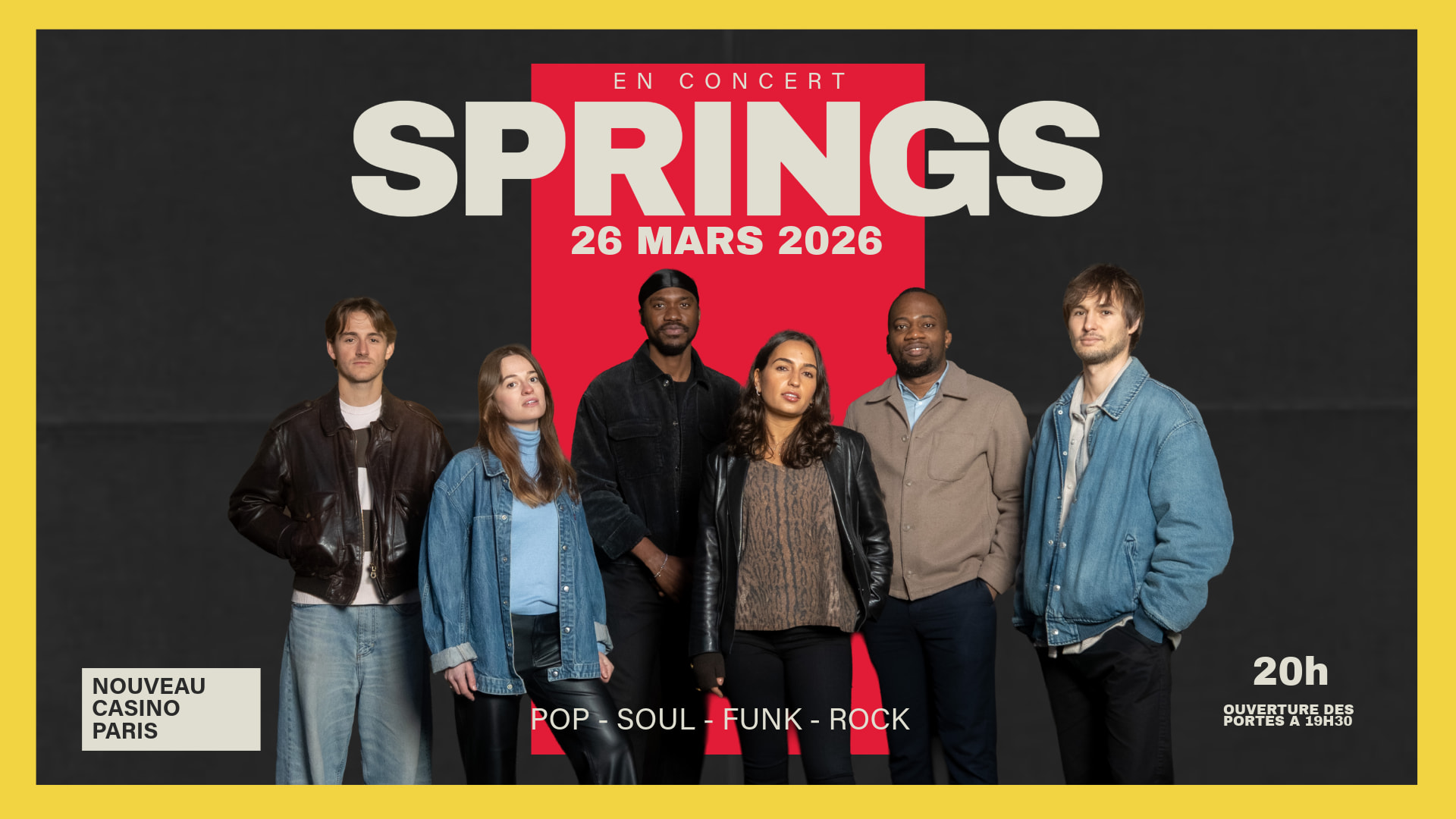 Springs Is Live Cover