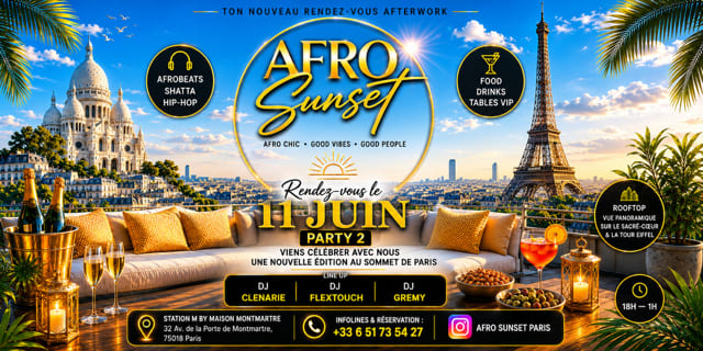 Afro Sunset Party 2 Cover