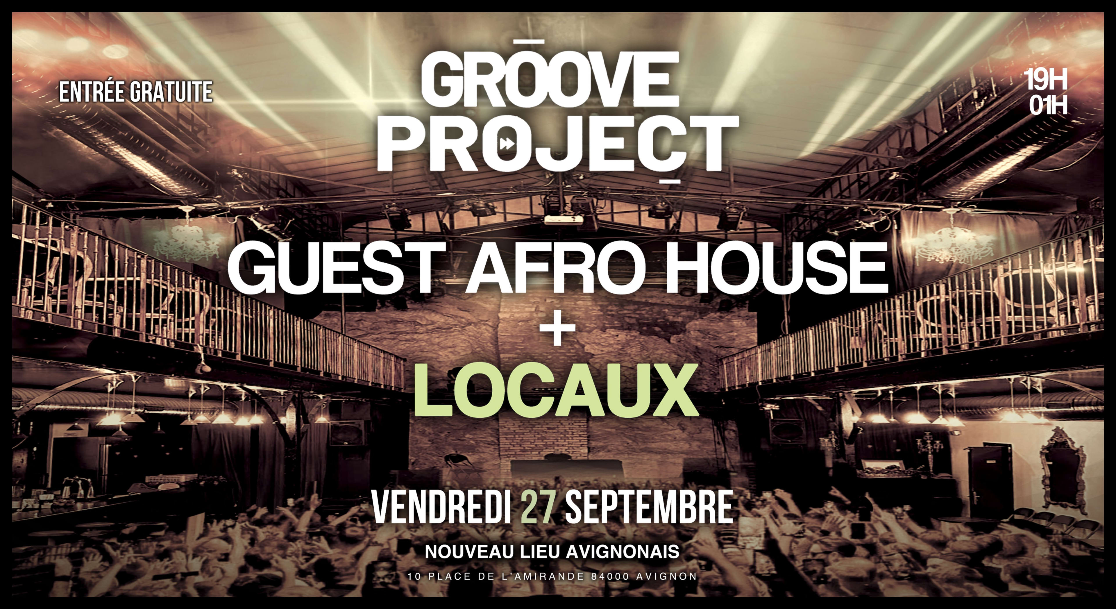 Groove X Avignon X Rouge Gorge Cover