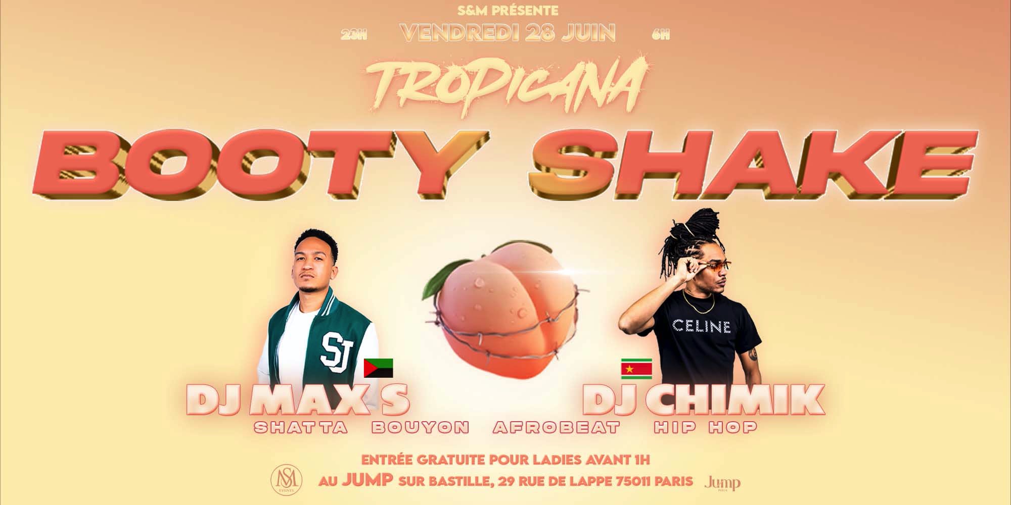 La Tropicana Édition Booty Shake ( Dj Chimik & Dj Max’S ) Cover