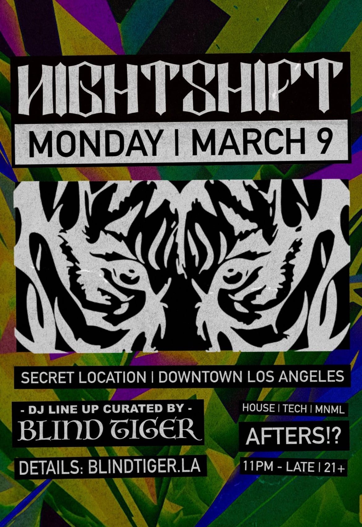 Nightshift After Hours Cover