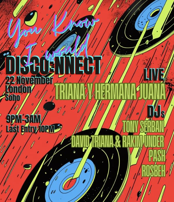 You Know I Would Disco:Nnect Cover