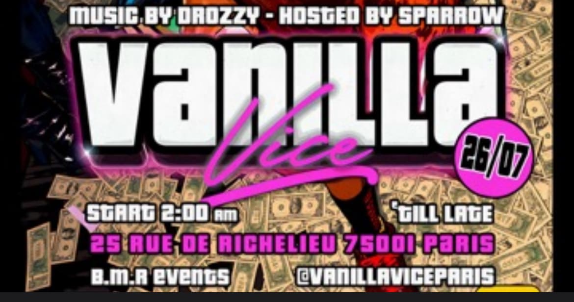 Vanilla Vice | 26/07 Cover