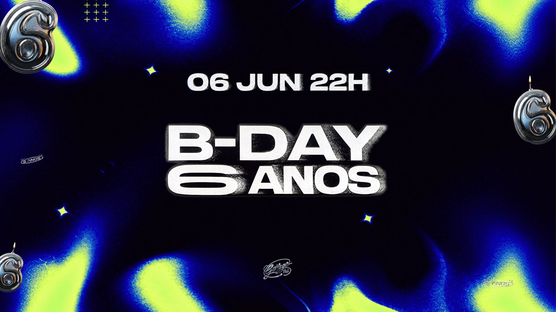 B-Day 6 Anos Cover
