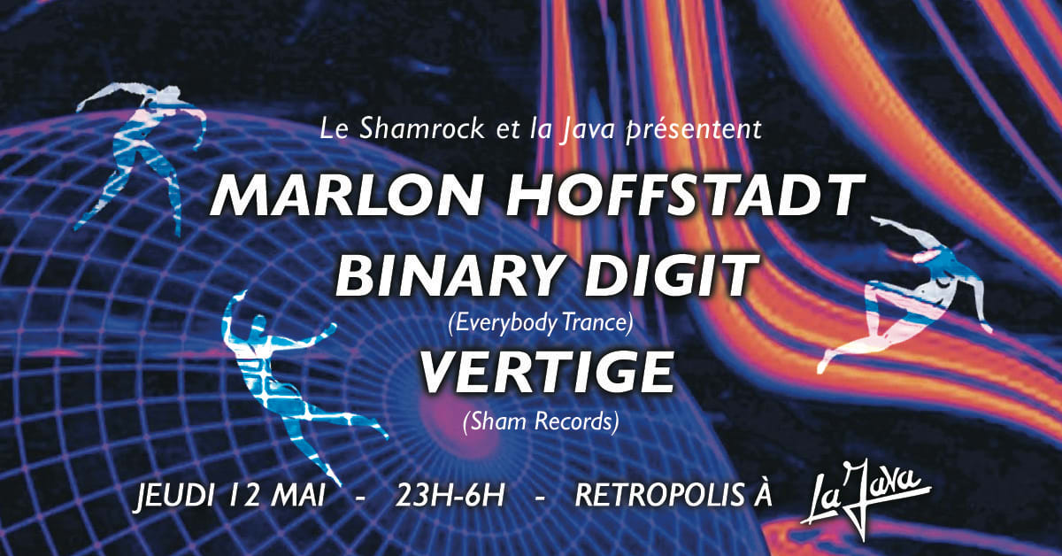 Retropolis : Le Sham Invite Marlon Hoffstadt, Binary Digit & Vertige  Cover
