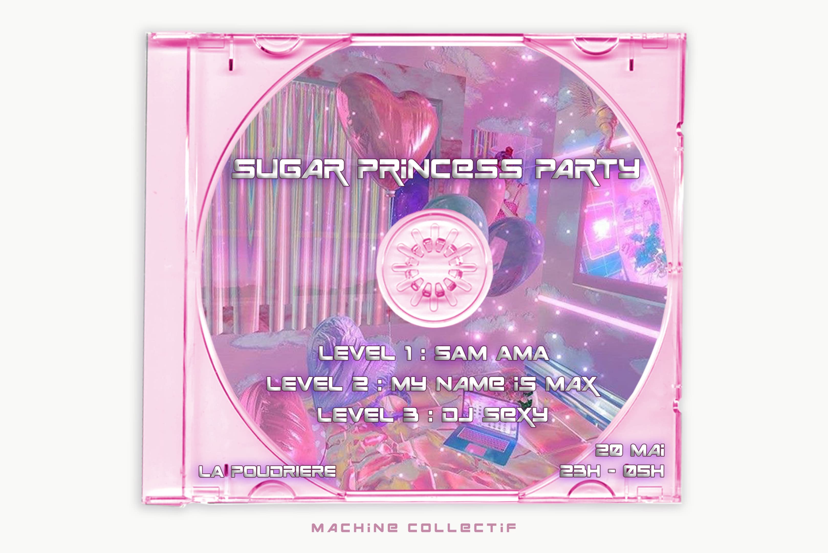 Sugar Princess Party Cover