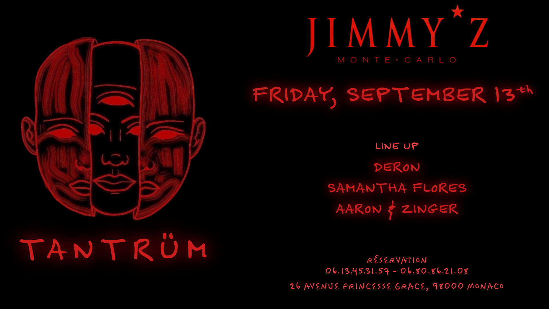 Tantrüm X Jimmy*Z - 6eme Édition - 13.09.24 Cover