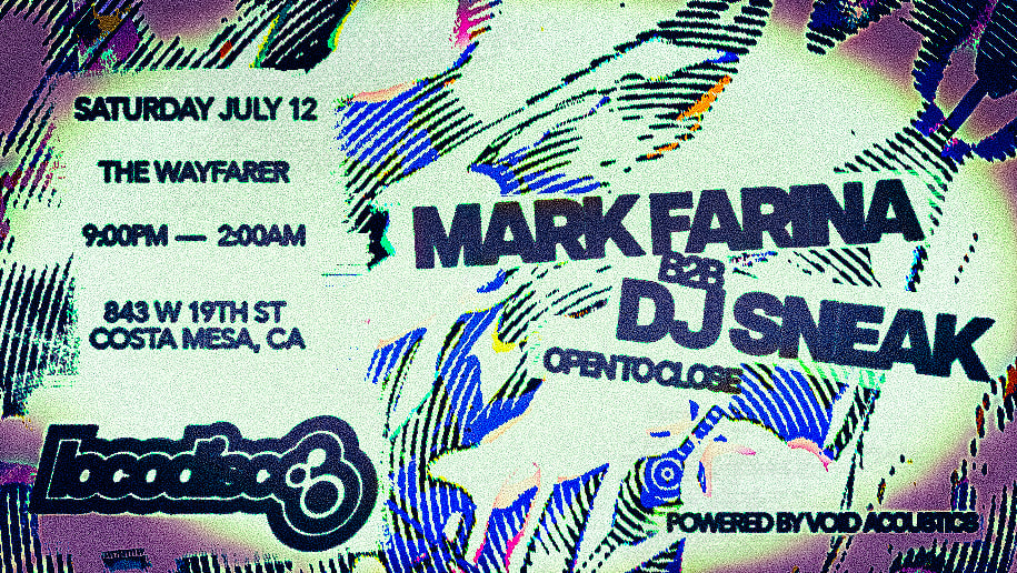 Mark Farina B2b Dj Sneak (Open To Close) Cover