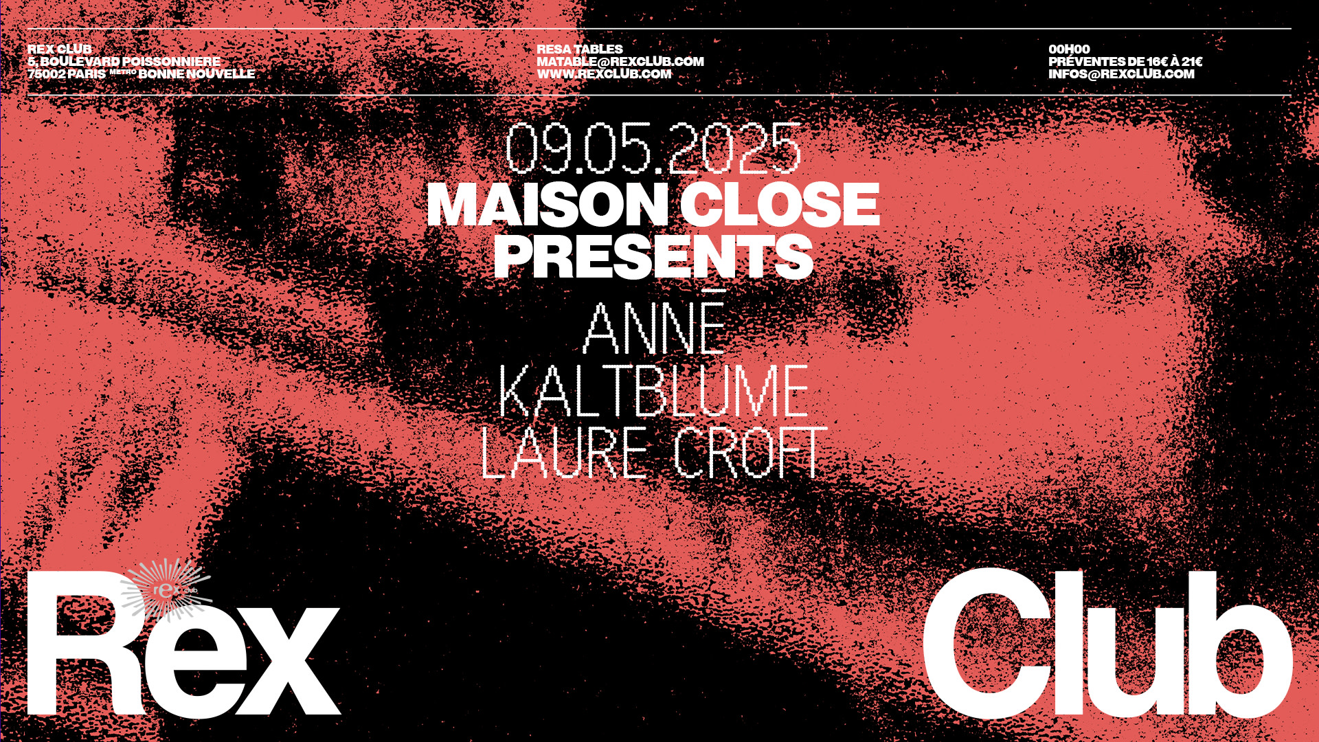 Maison Close Presents: Anne, Kaltblume, Laure Croft Cover