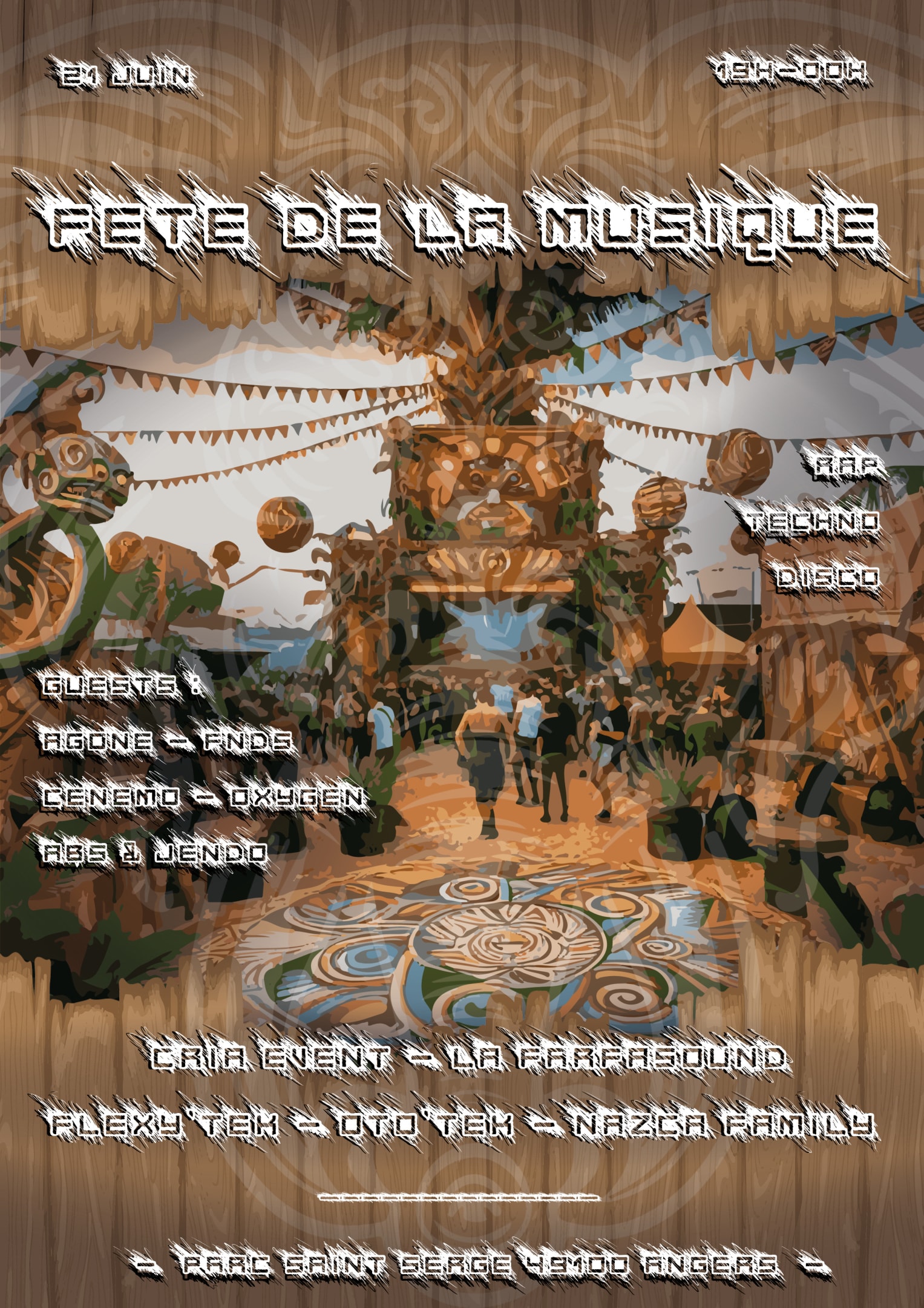 Fdlm - Cria Event X Farfasound X Nazca Cover