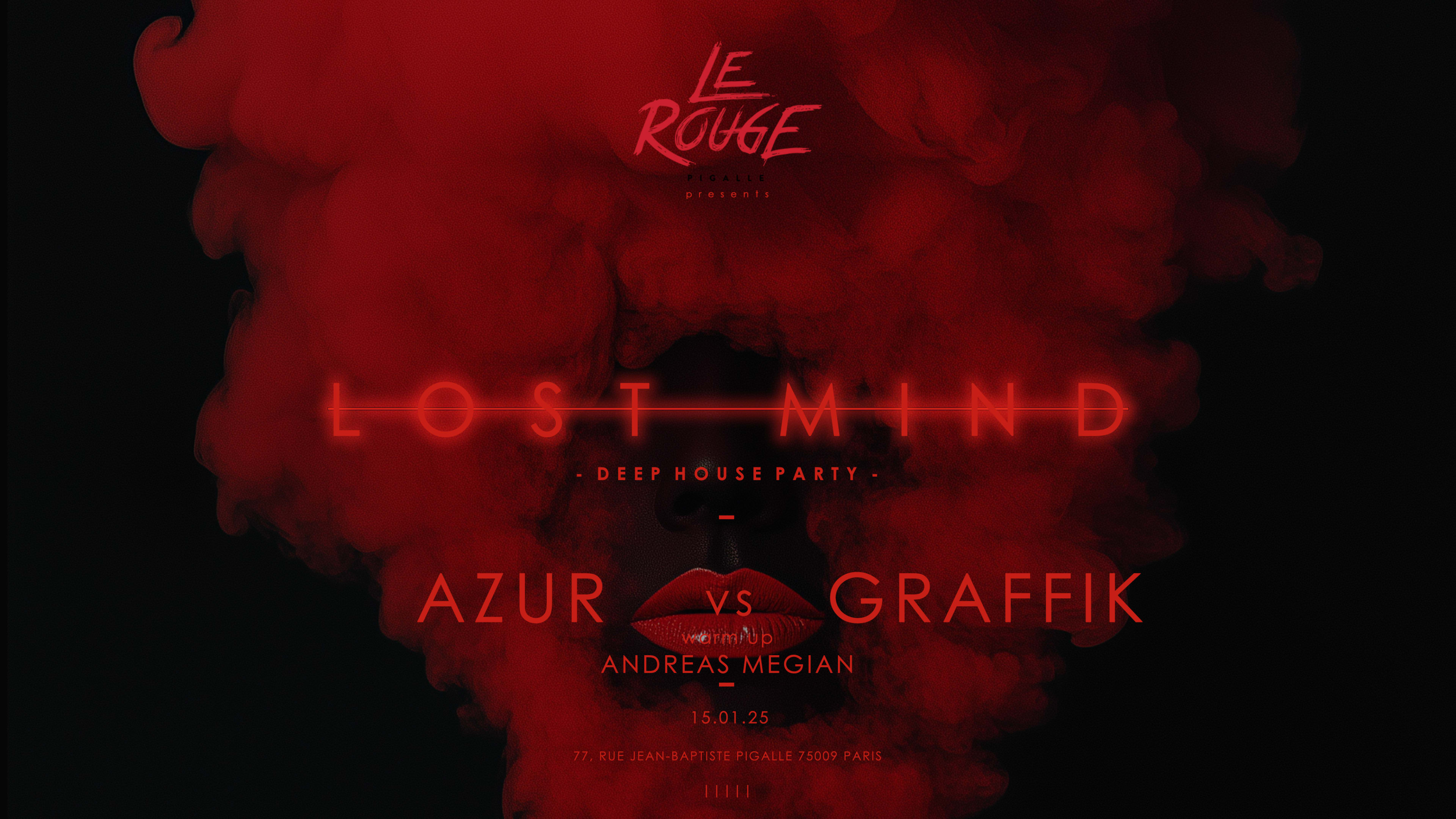 Lost Mind - Mercredi 15 Janvier - House Music Cover