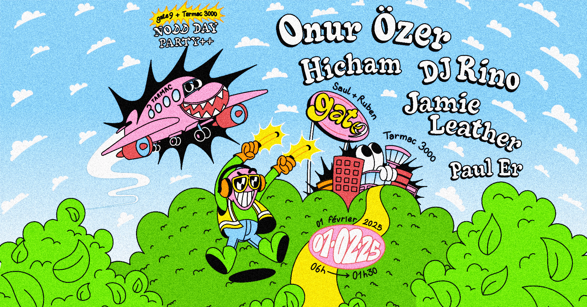 Gate 9 X Tarmac 3000 W/ Onur Özer, Hicham, Dj Rino & More Cover