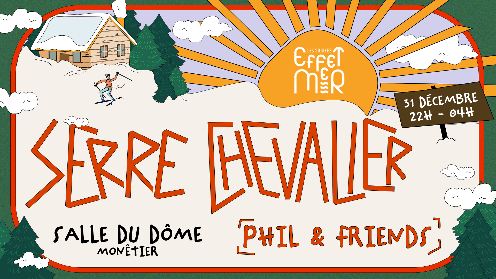 Réveillon 2025 - Effet Boule De Neige À Serre Chevalier Cover