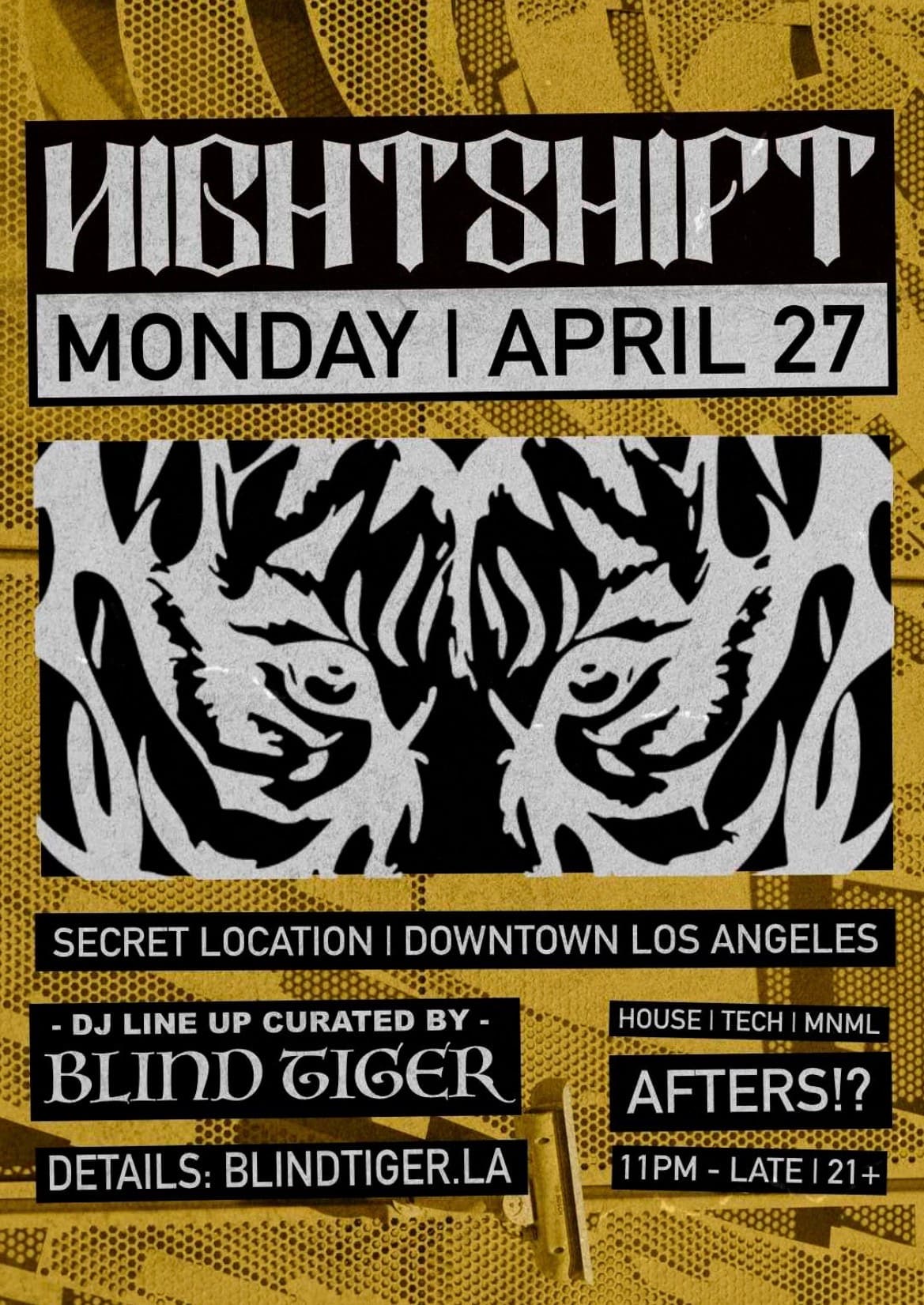 Nightshift After Hours Cover