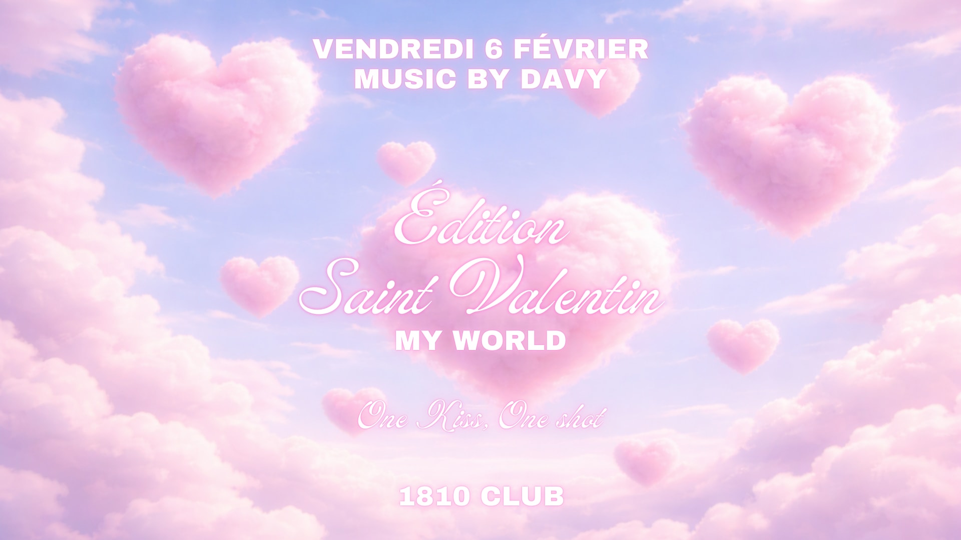Valentine’S Party By Myworld - Vendredi 6 Février Cover