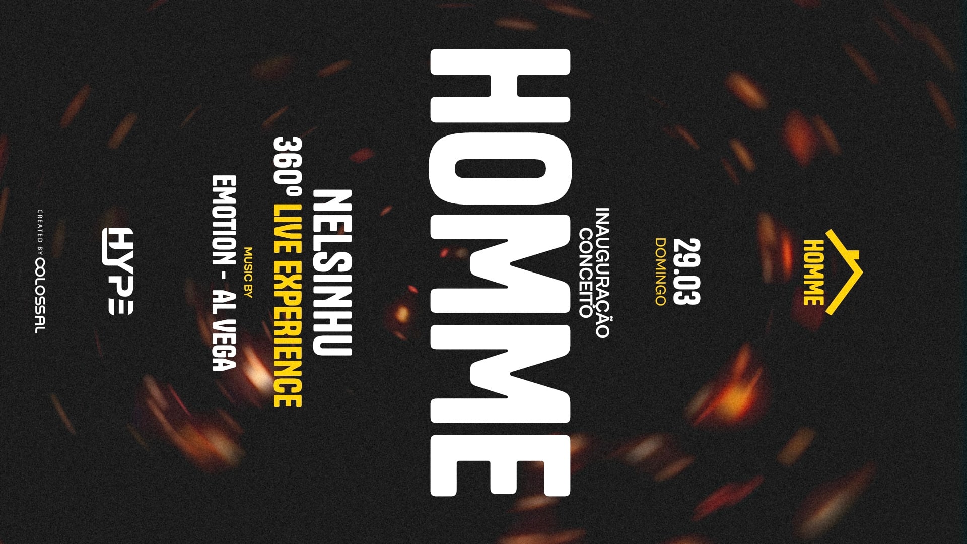 Homme | Dom 29 Mar | Hype Club Cover
