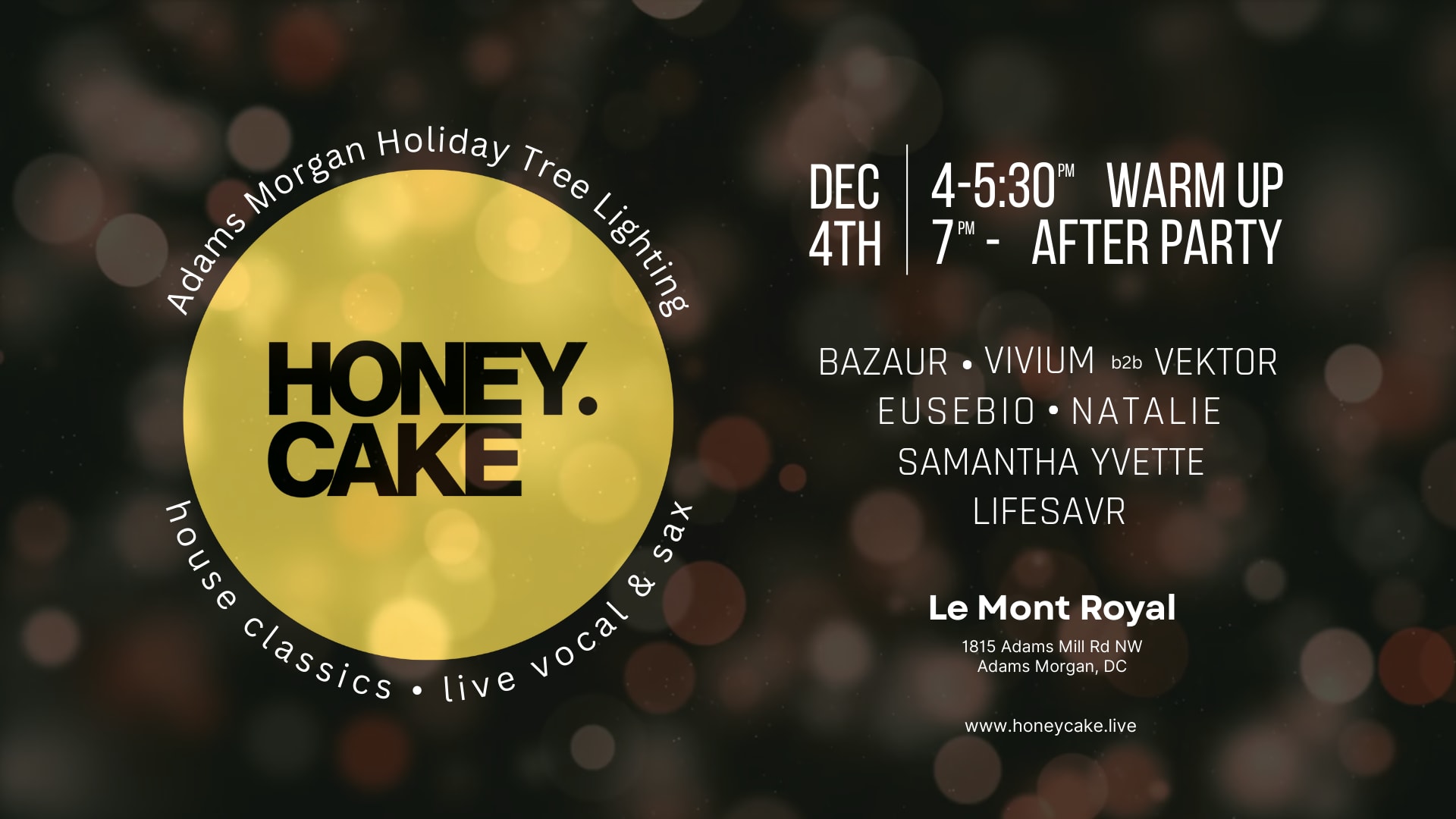 Adams Morgan’S Annual Holiday Tree Lighting Cover