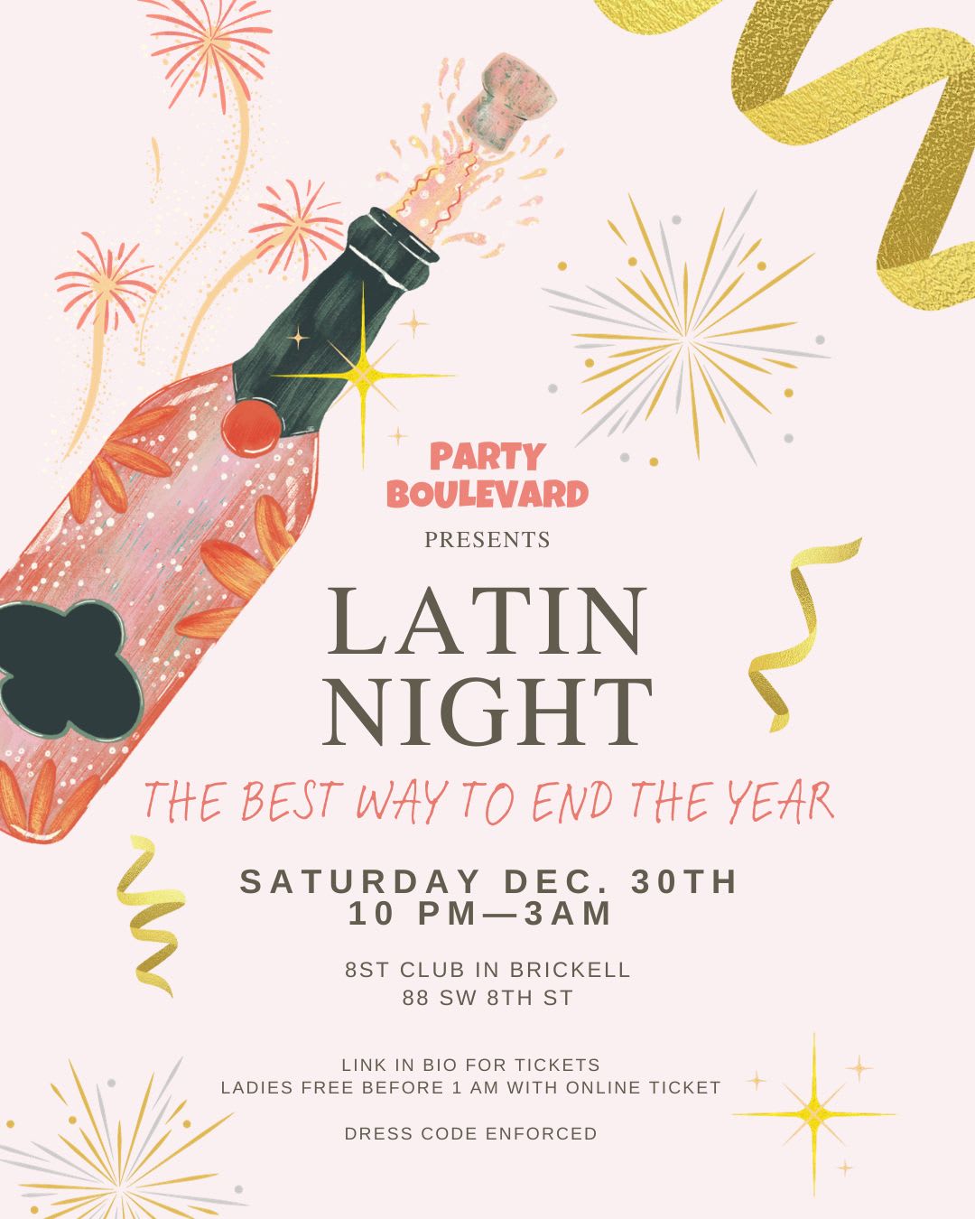 Latin Night In Brickell Cover
