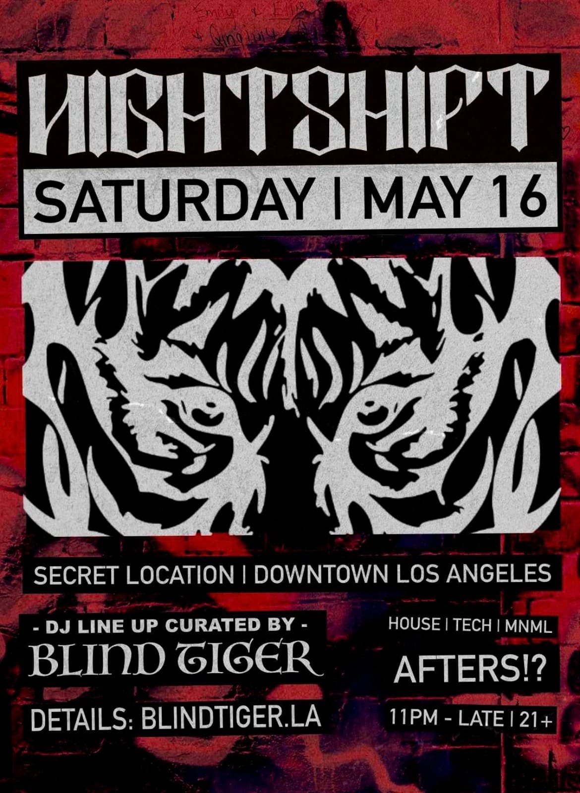 Nightshift After Hours, Los Angeles · Ingressos Shotgun