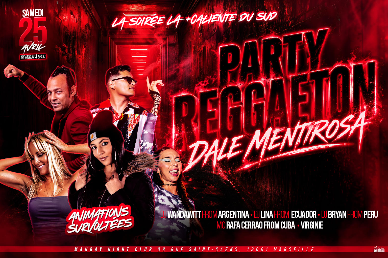 Reggaeton Party Dale Mentirosa Cover