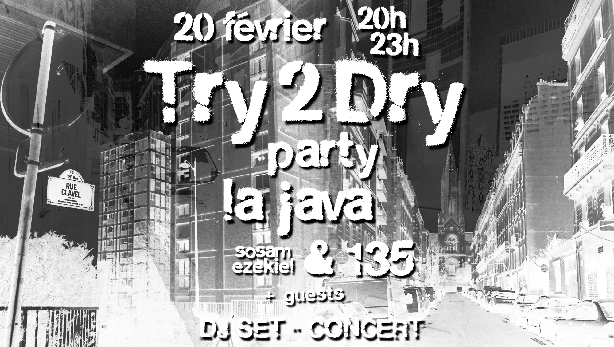Try2dry Party At La Java Cover