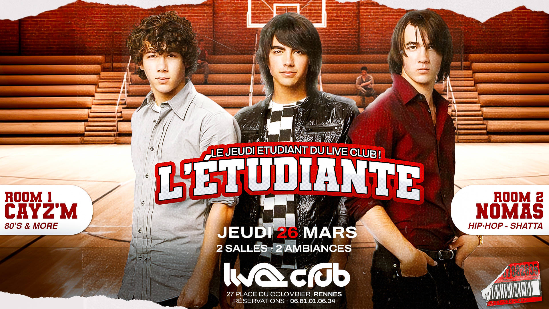 L’Étudiante: R1 - Cayz’M & R2 - Nomas Cover