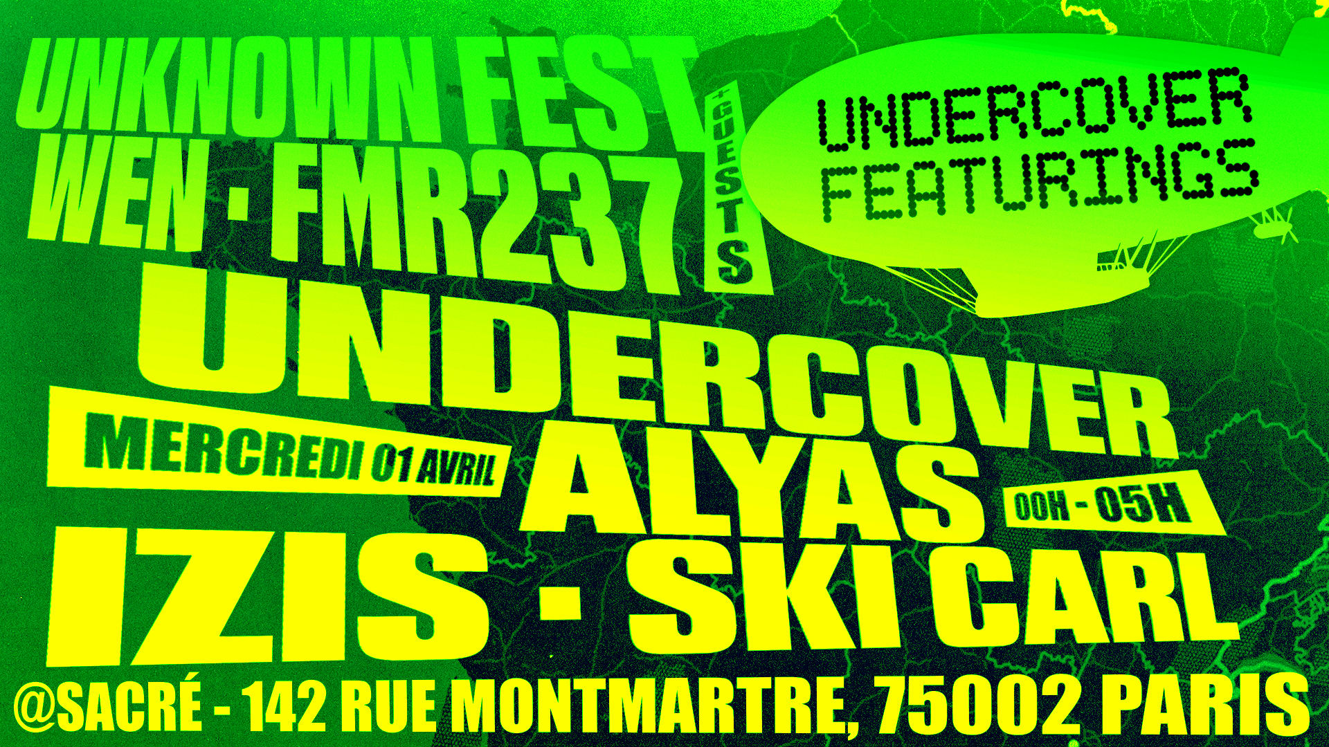 Undercover #28 Featuring Unknownfest Cover