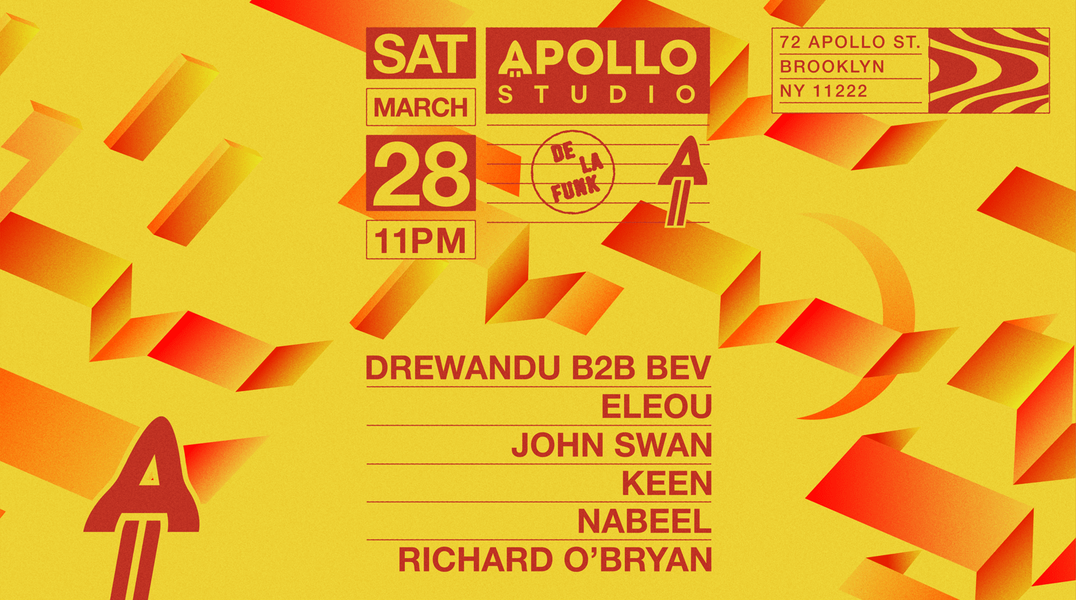 Apollo Studio Presents De La Funk Cover