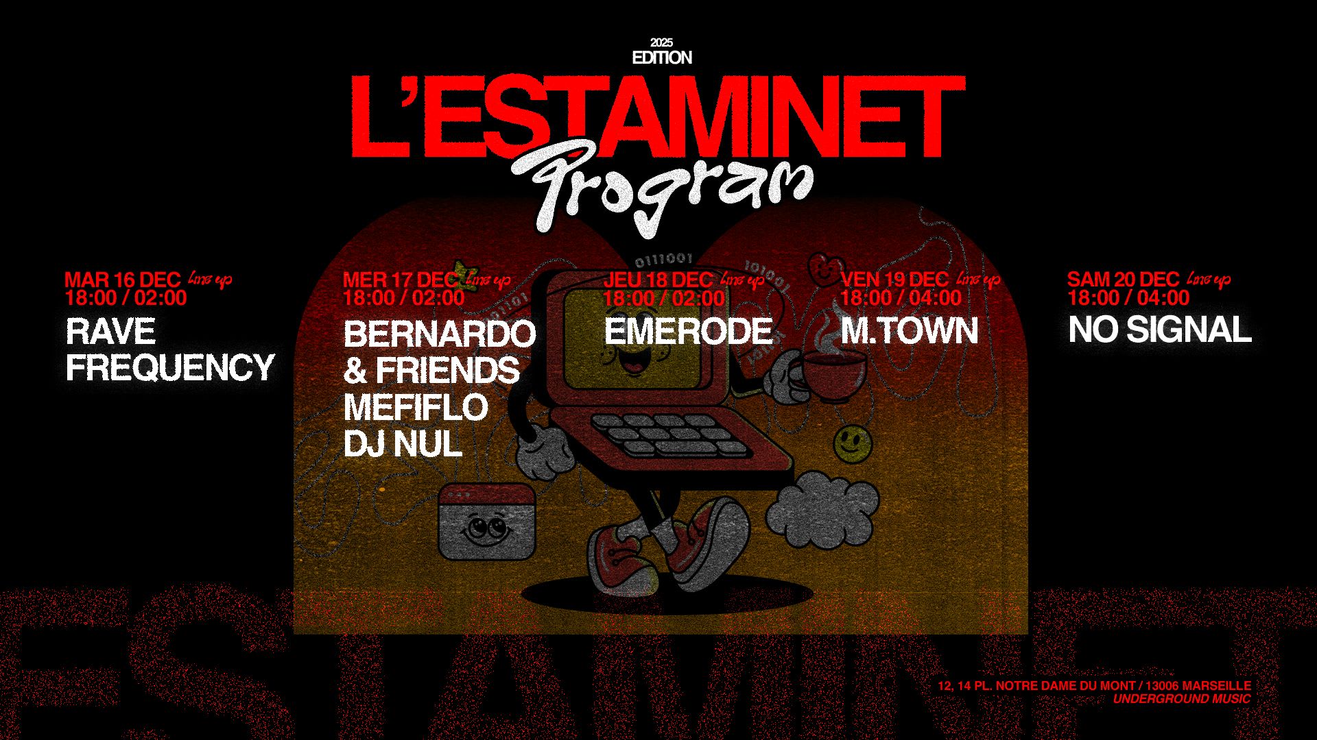 Décembre Electroooo Cover