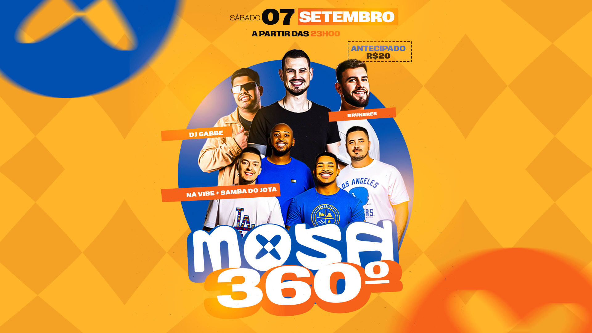 Mosa 360 - Na Vibe E Samba Do Jota Cover