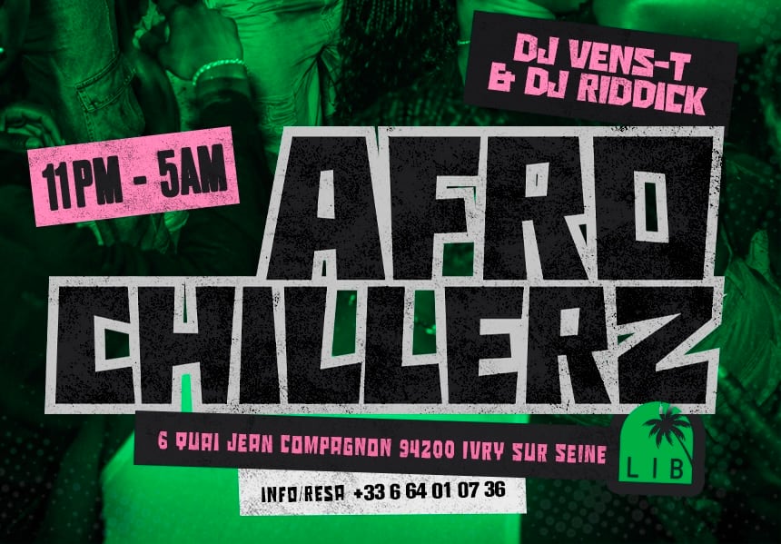 Afrochillerz | Ven 12 Juin | Fan Zone & Party | Summer Vibes Cover