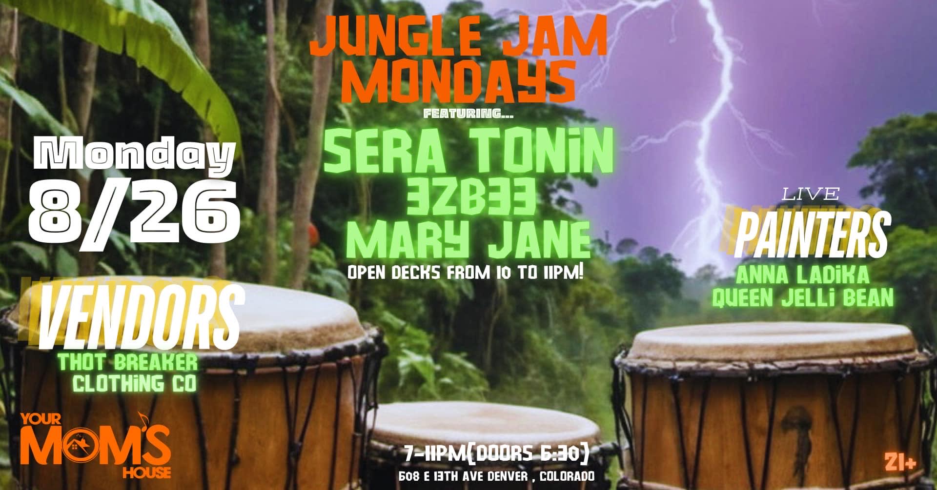 Jungle Jam Mondays: Drum N Bass Monthly 8/26 Cover