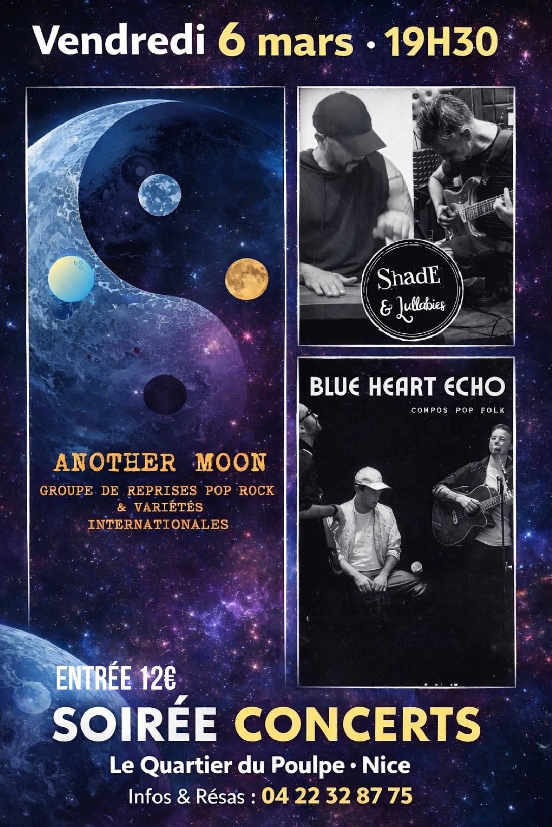 3 Concerts Live Cover