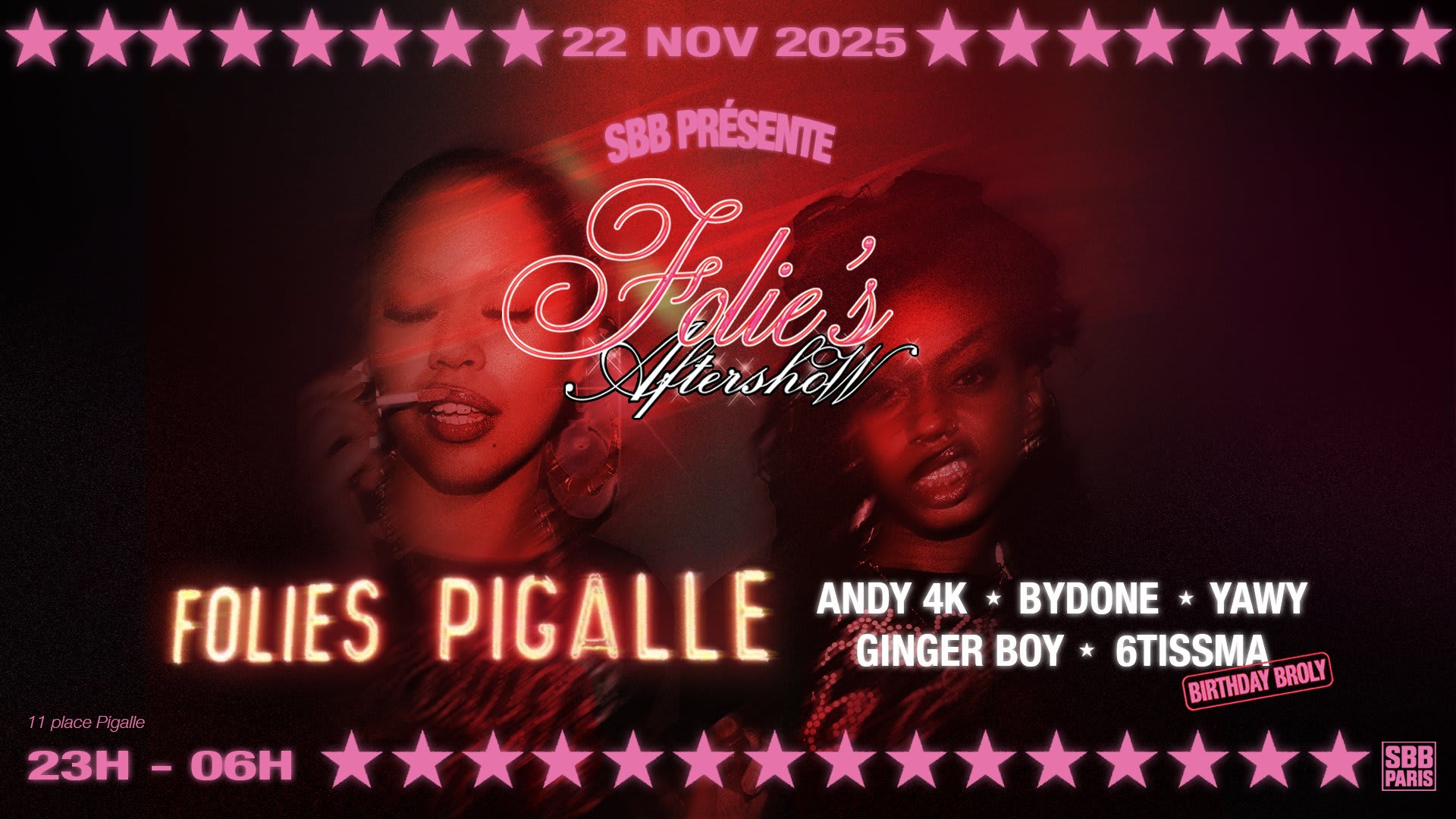 Folie’S Aftershow      By Sbb Paris Cover