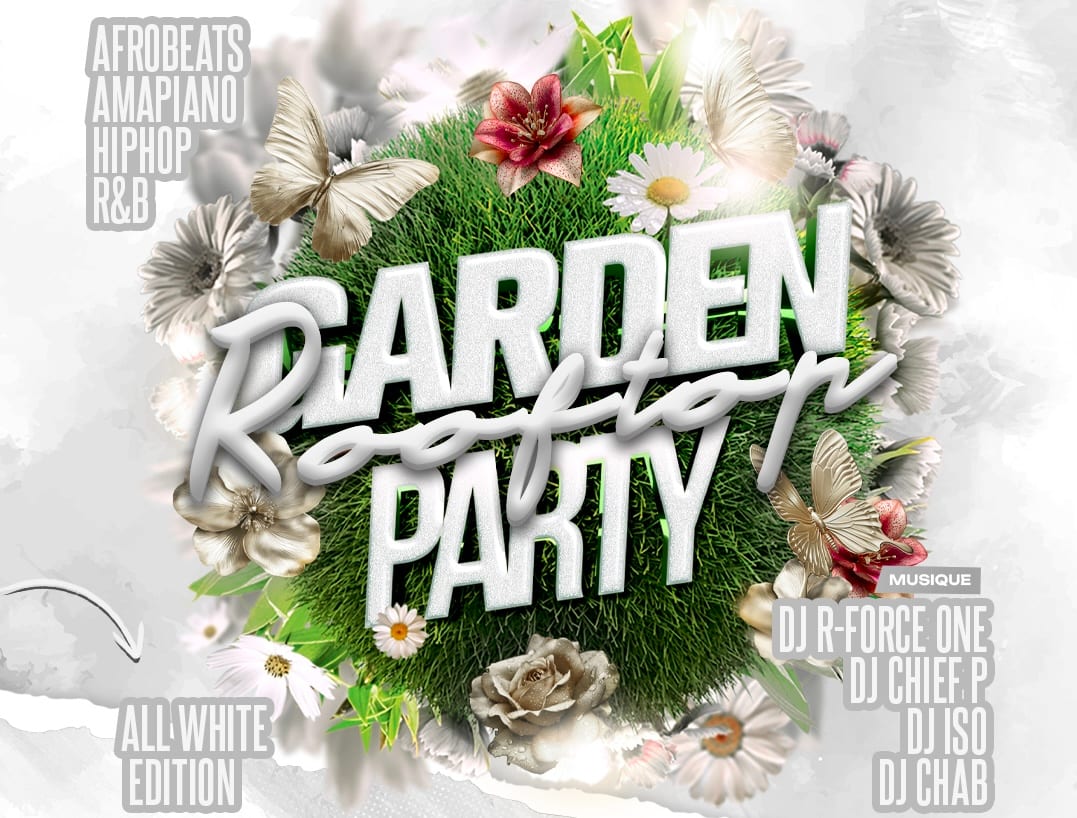 Garden Party | Dim 2 Aout | Rooftop - Chill - Food Cover