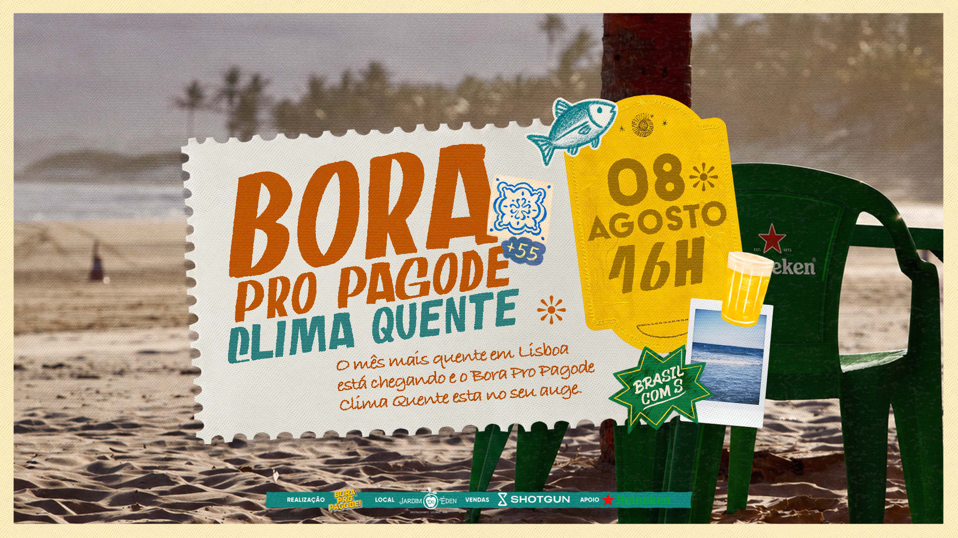 Bora Pro Pagode - 2ª Edição De Verão Cover
