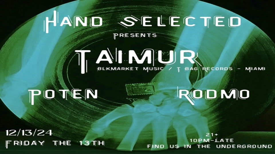 Hand Selected - Taimur Cover