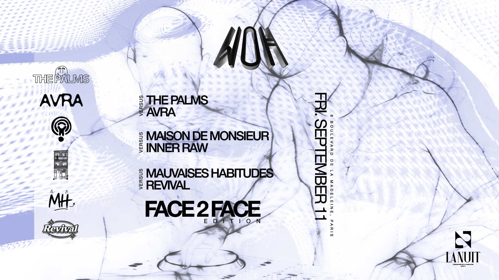 Woh Face To Face Edition Cover