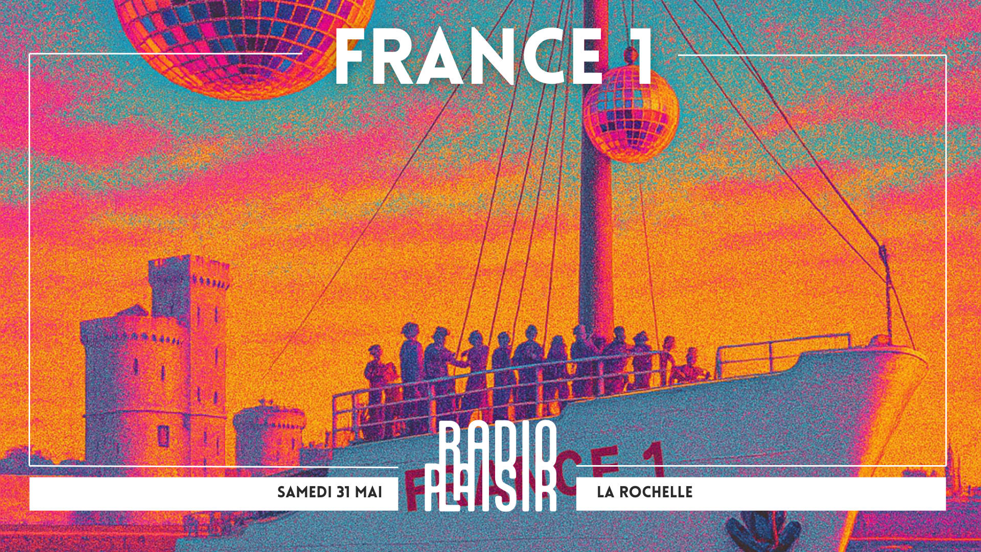 Le France 1 X Radio Plaisir Cover