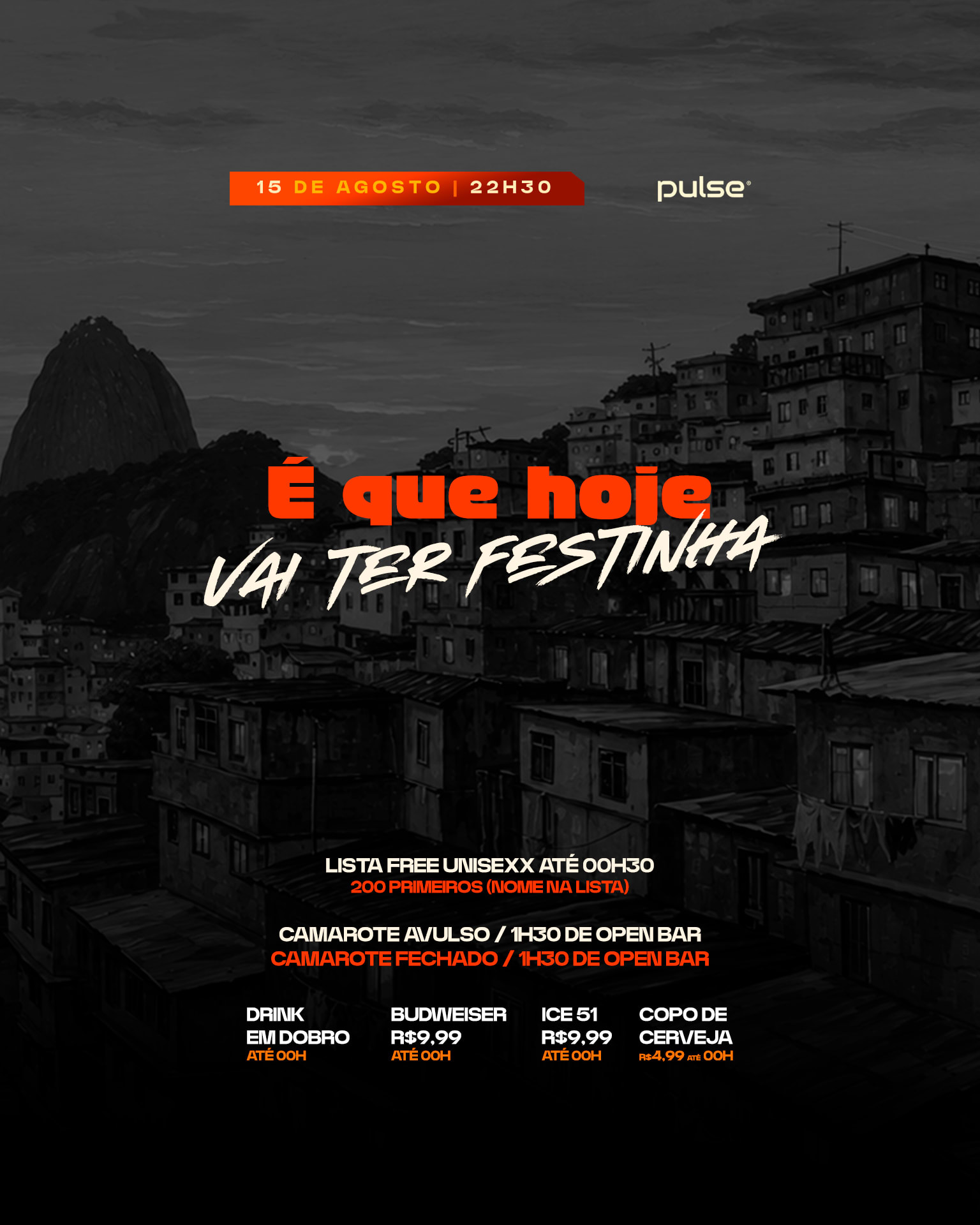 É Que Hoje Vai Ter Festinha! | Pulse Club Cover