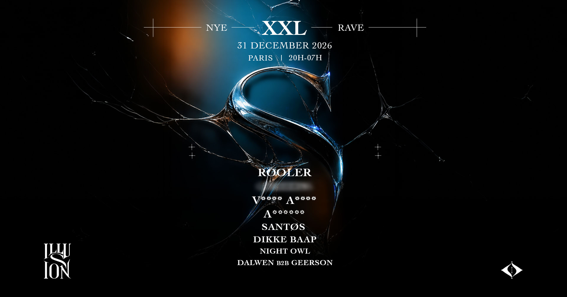 Illusion Nye Xxl Rave :  Rooler Santos Dikke Baap.... Cover