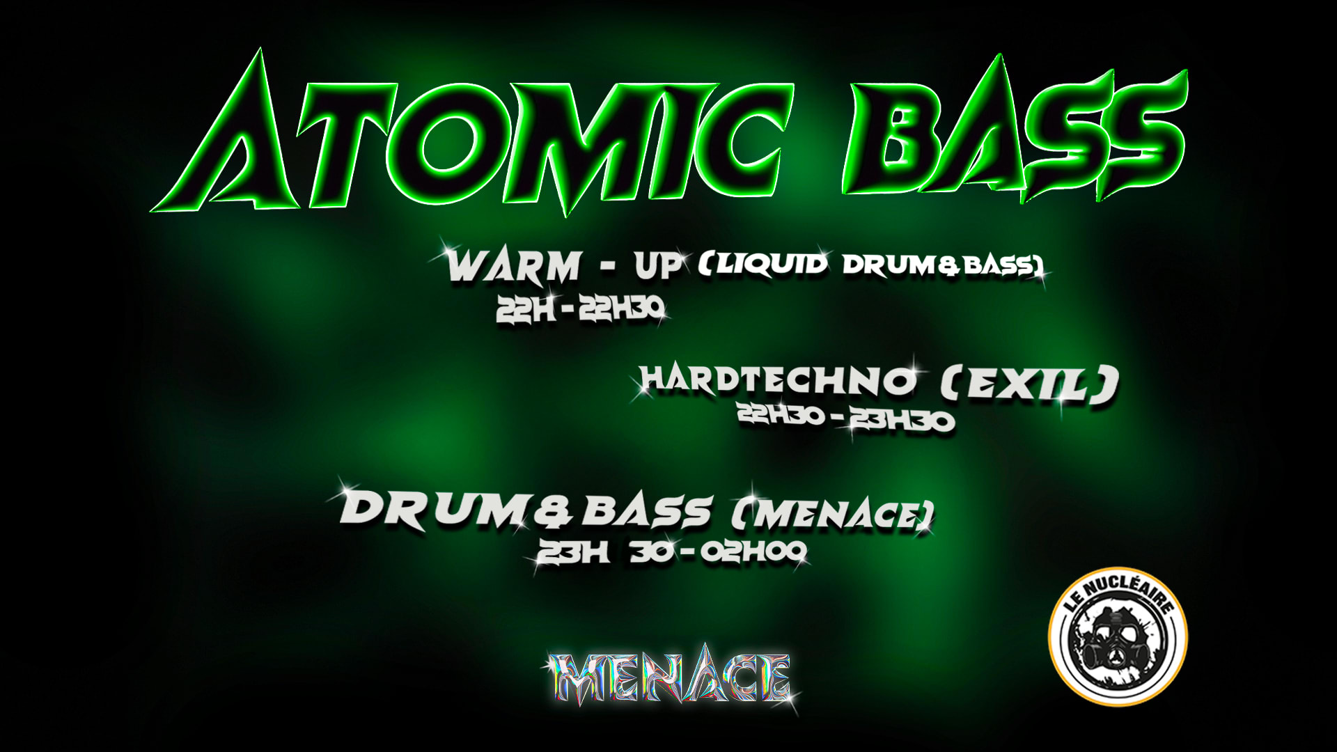 Menace Atomic Bass Cover