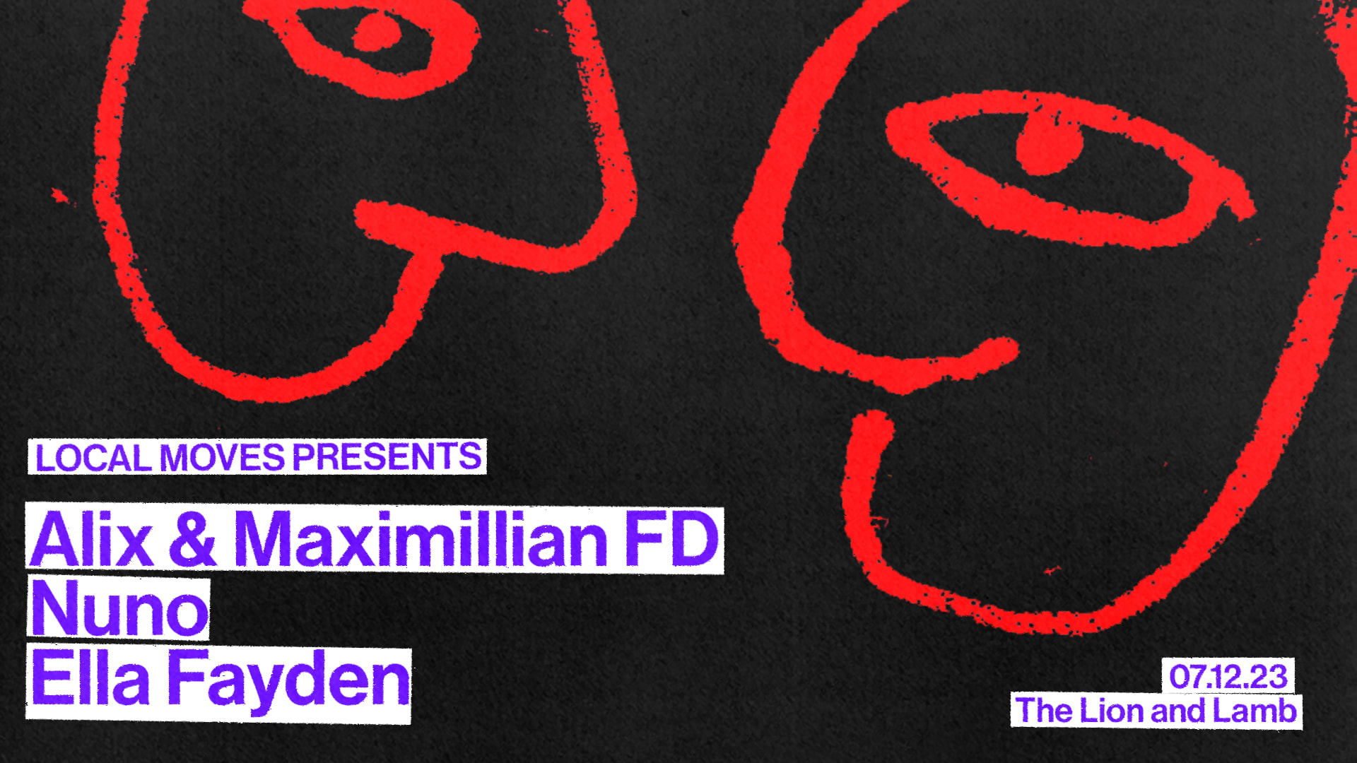 Local Moves 05 - Alix & Maximillian Fd, Nuno And Ella Fayden Cover