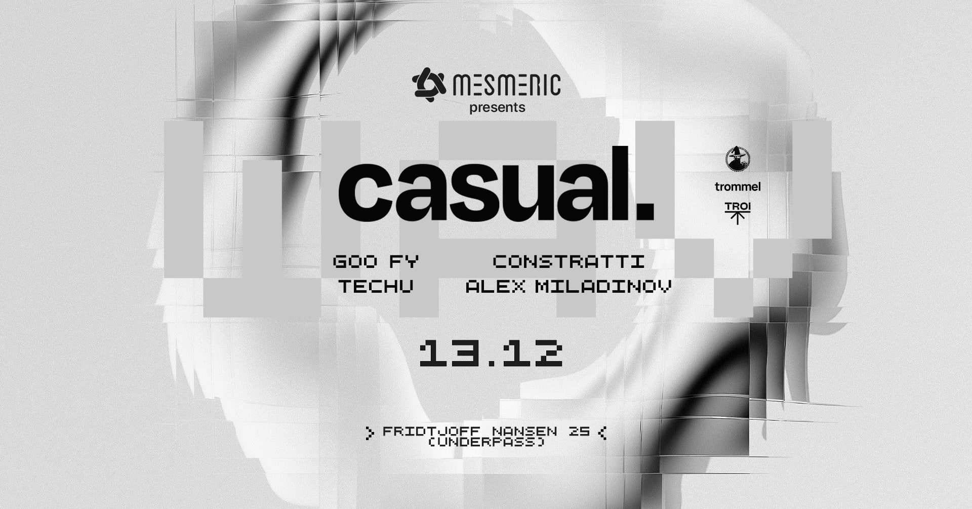 Casual. W/ Goo Fy - Techu - Constratti - Alex Miladinov Cover