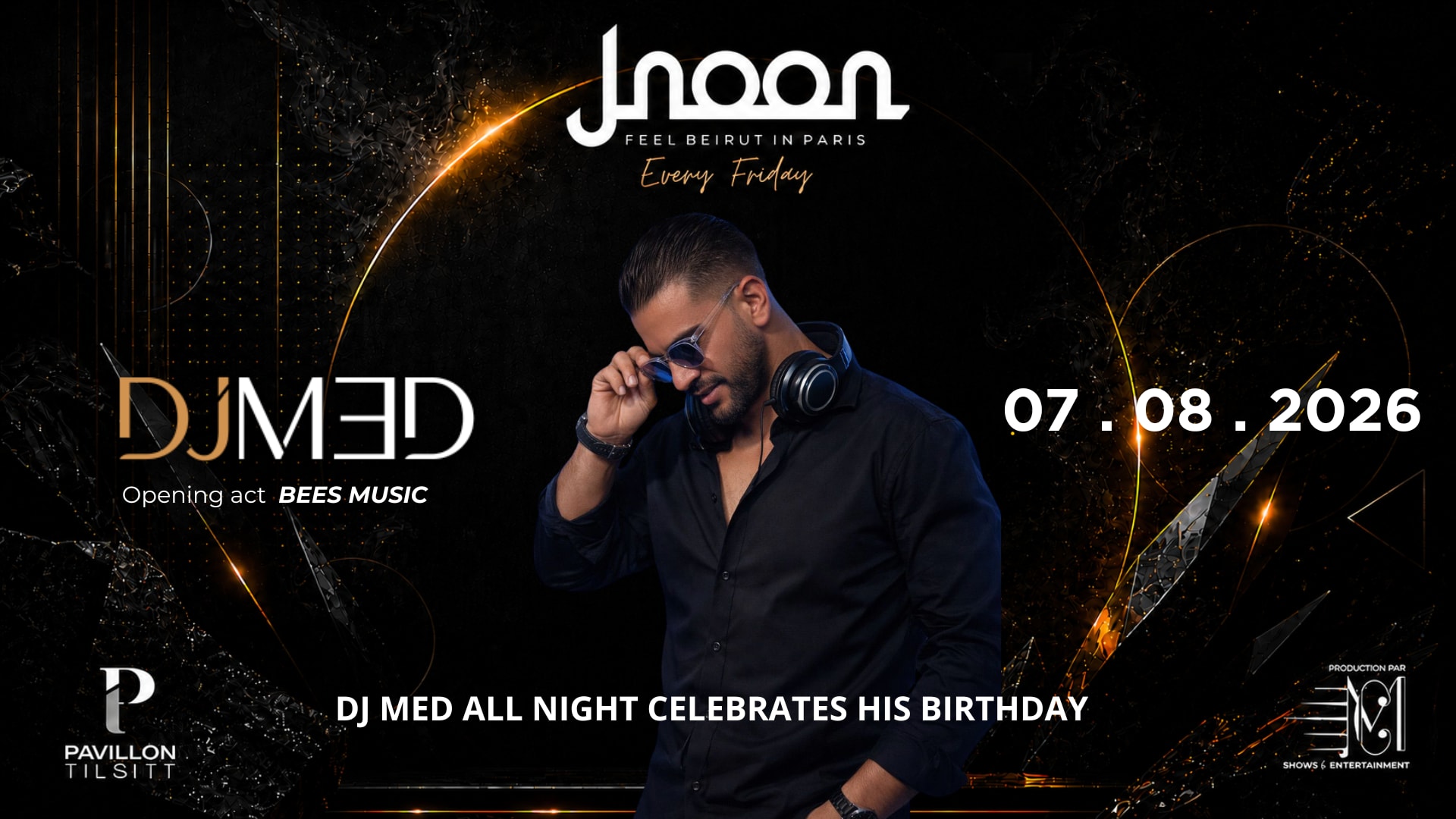 Jnoon - Dj Med All Night Cover
