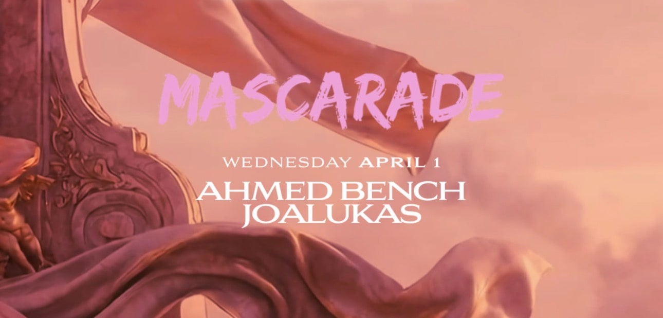 Mascarade Invites Ahmed Bench And Joalukas Cover