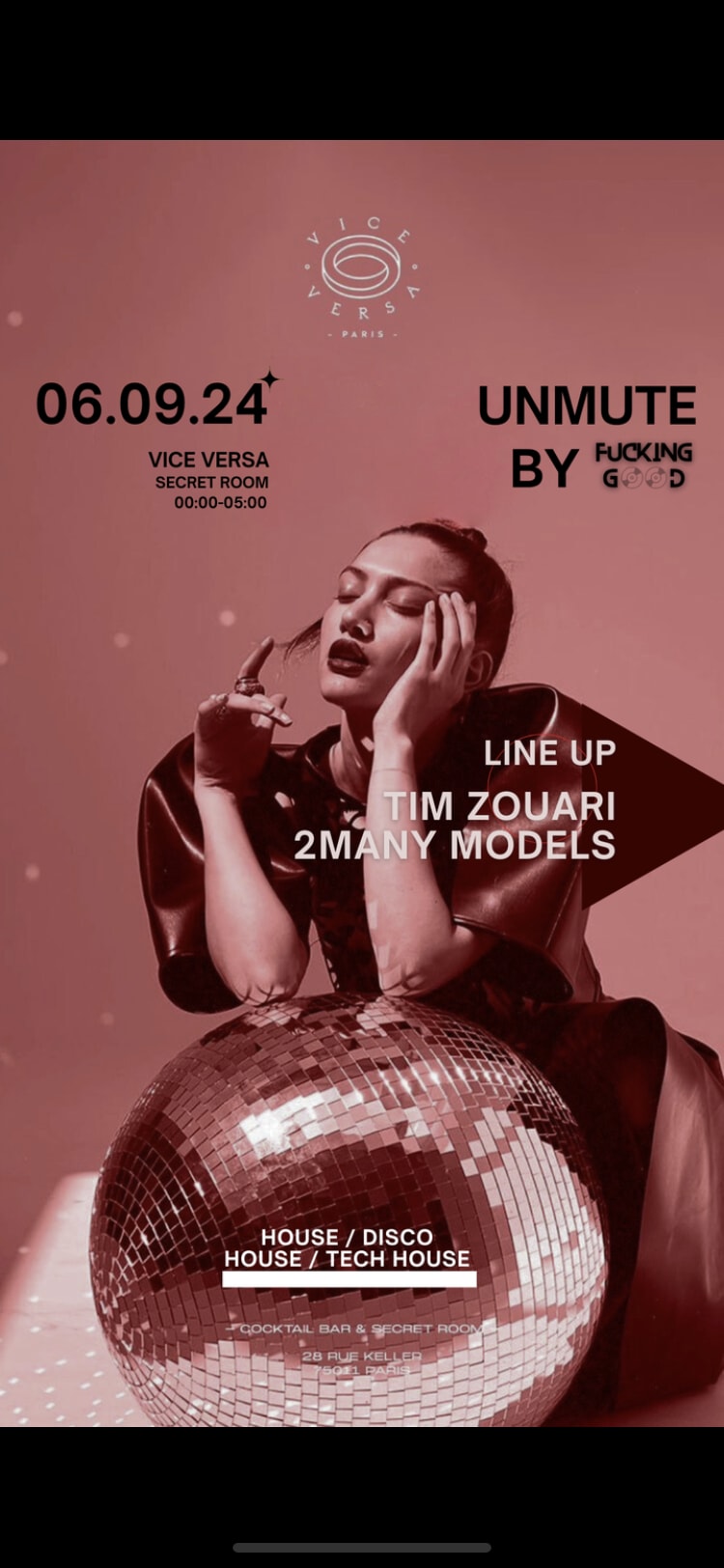 Tim Zouari & 2 Many Models Cover