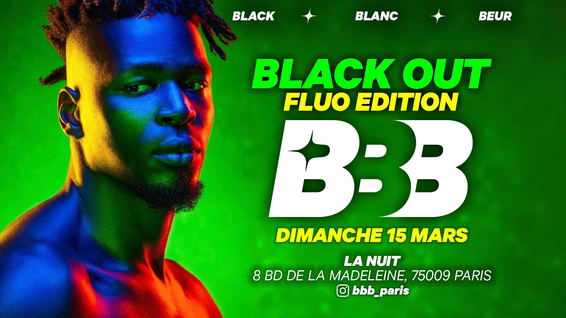Bbb - Black Out  Fluo Edition Cover