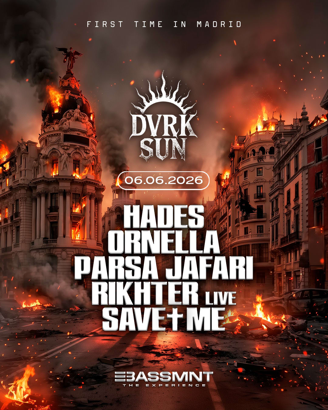Dvrksun Madrid At The Bassment Cover
