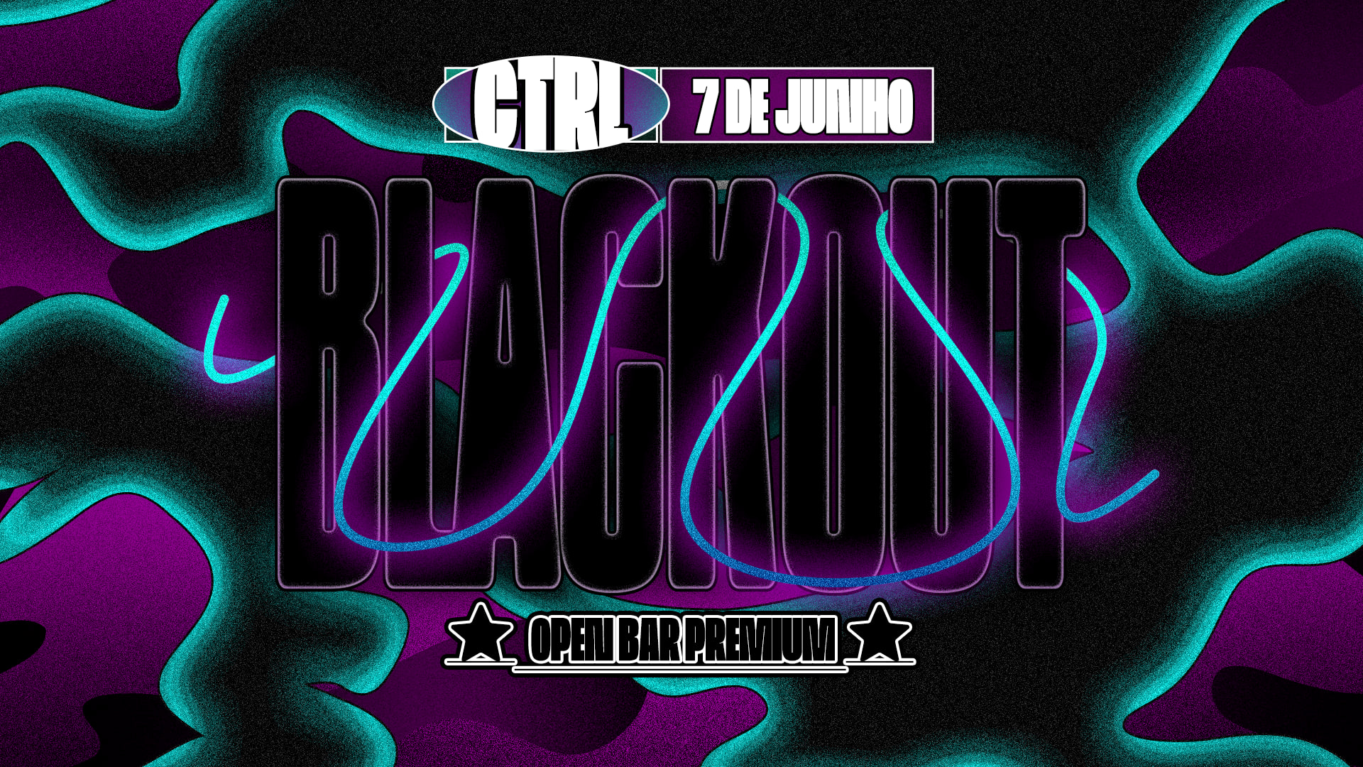 Ctrl Blackout - Open Bar Premium Cover